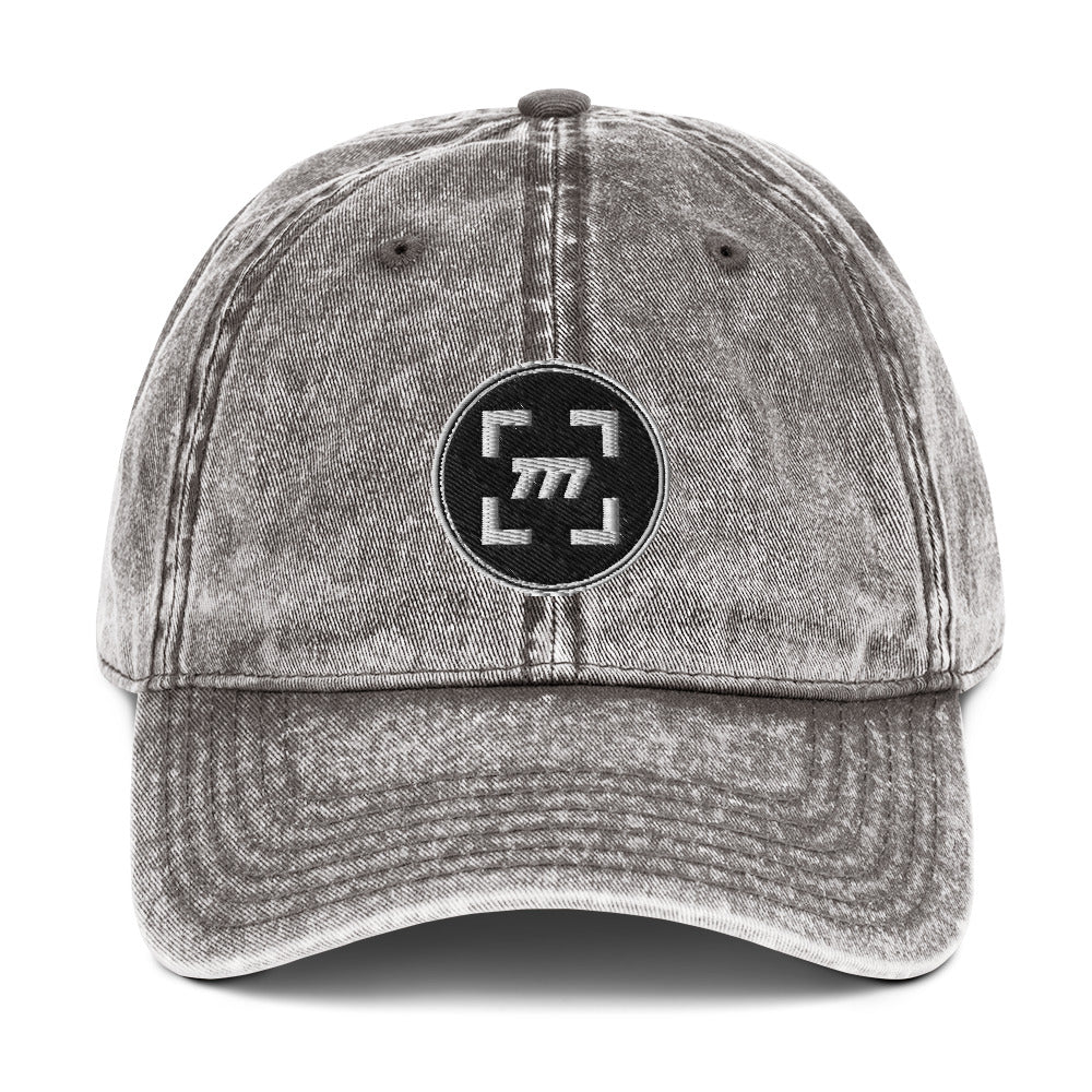 Logo Vintage Cotton Twill Cap