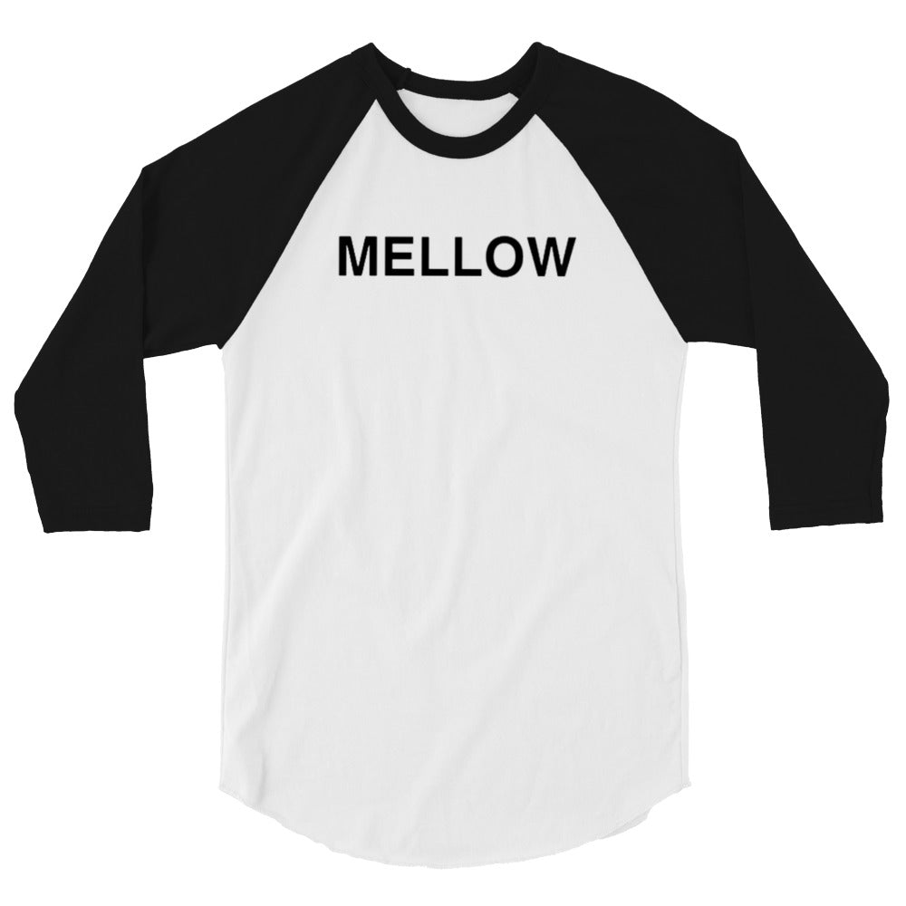 Mellow Font Raglan Sleeve T-Shirt