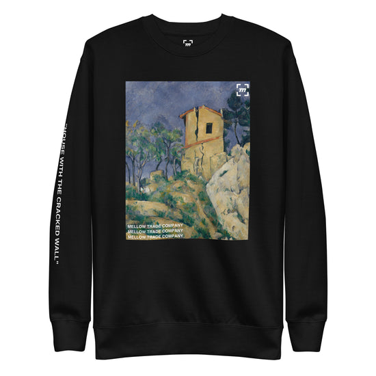 House with the Cracked Wall Graphic Crewneck