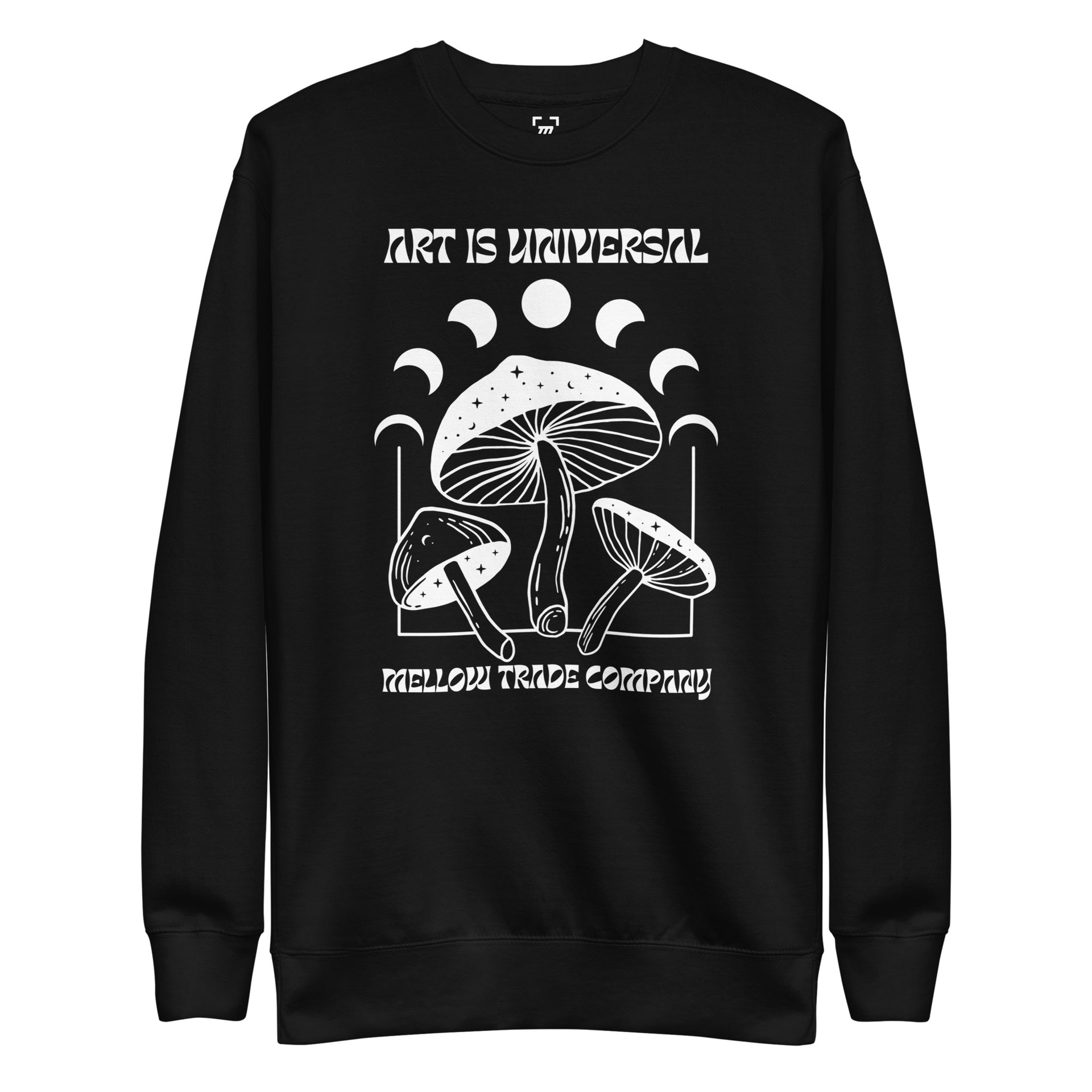 Lunar Psilocybin Graphic Crewneck