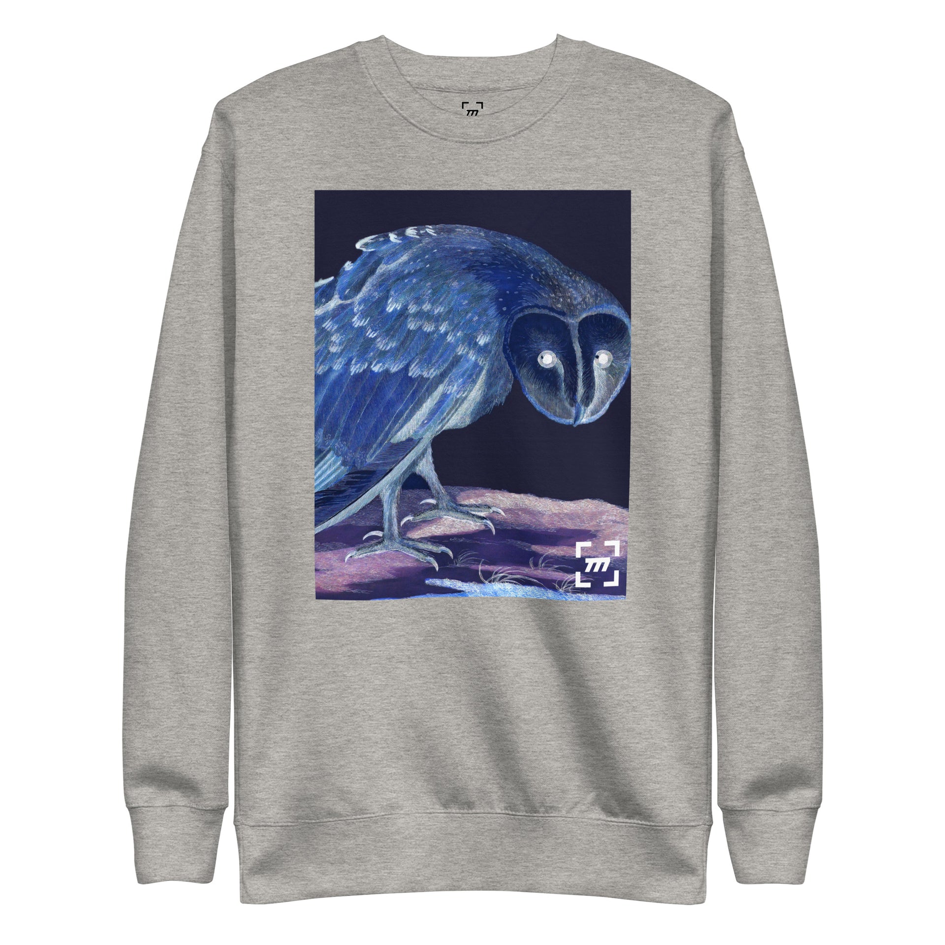 Midnight Owl Crewneck Sweater