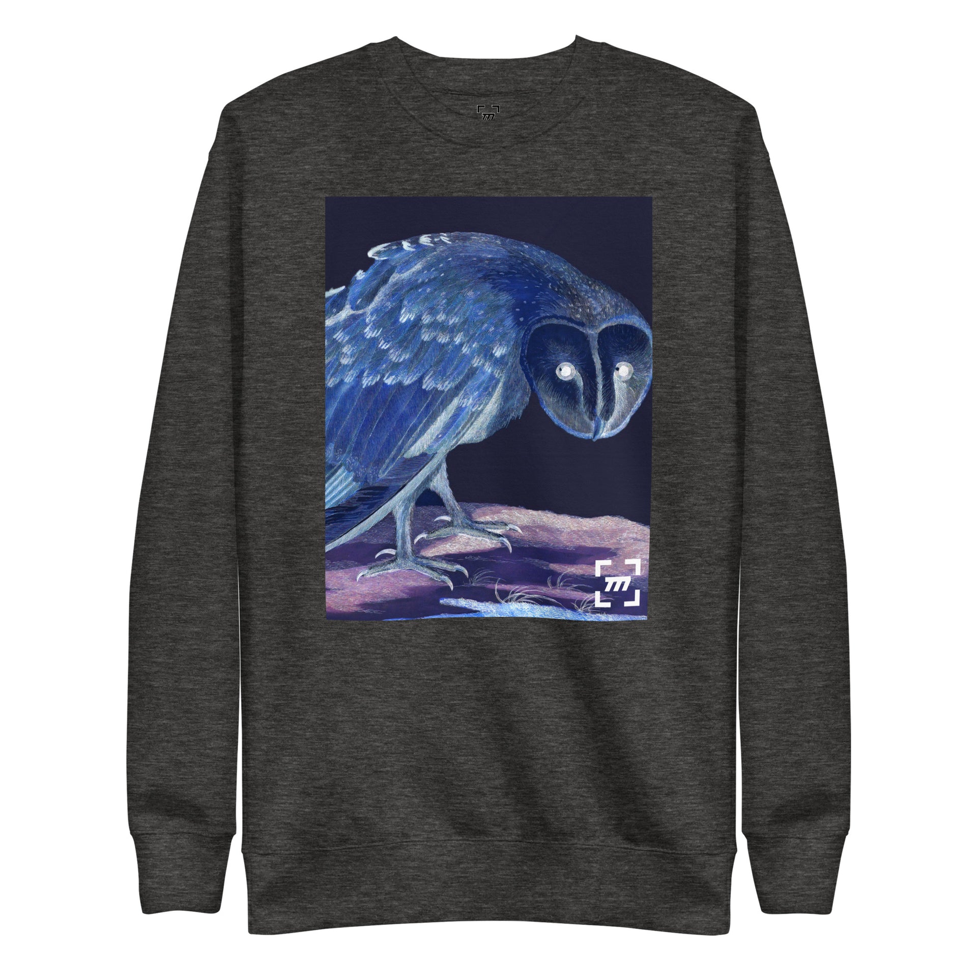 Midnight Owl Crewneck Sweater