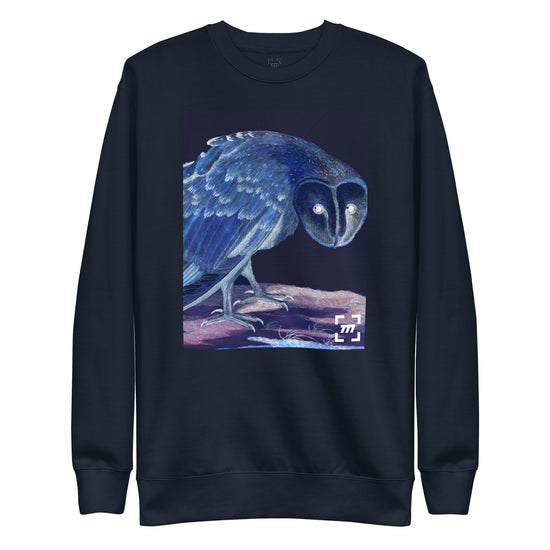 Midnight Owl Crewneck Sweater