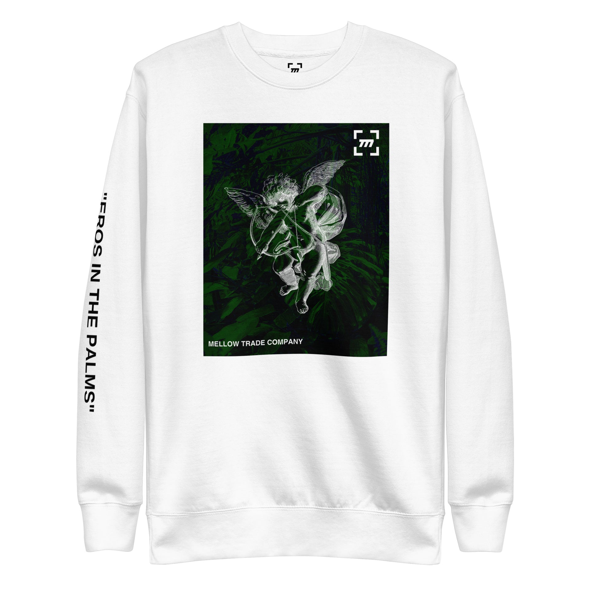 Eros in the Palms Graphic Crewneck