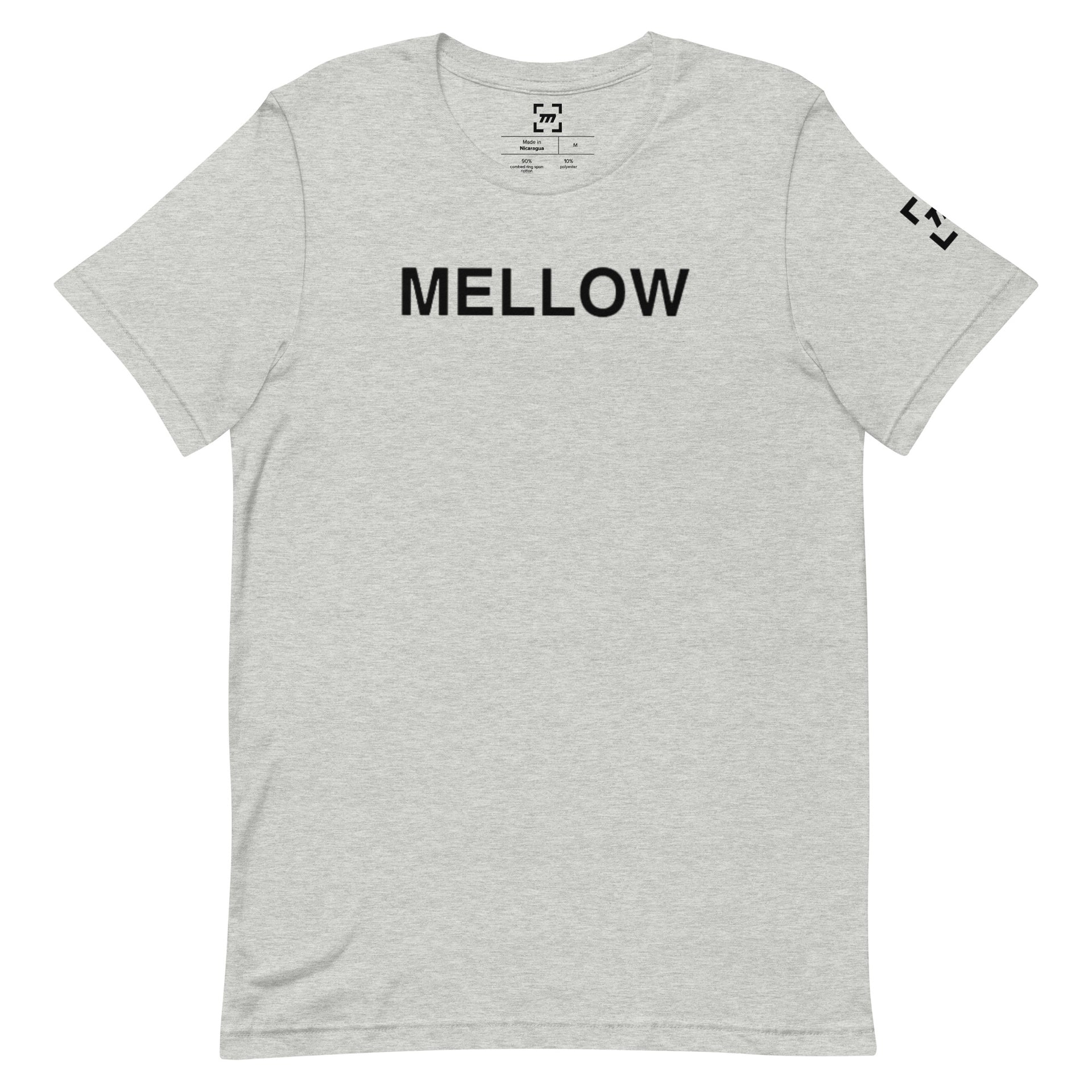 Black Mellow Font Graphic T-Shirt