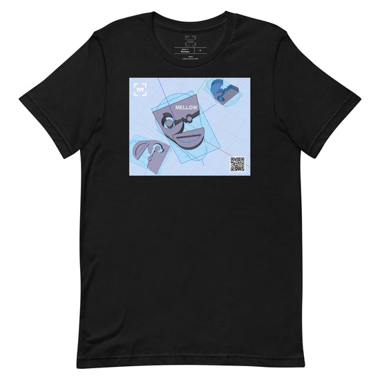 Geometric Faces Graphic T-Shirt