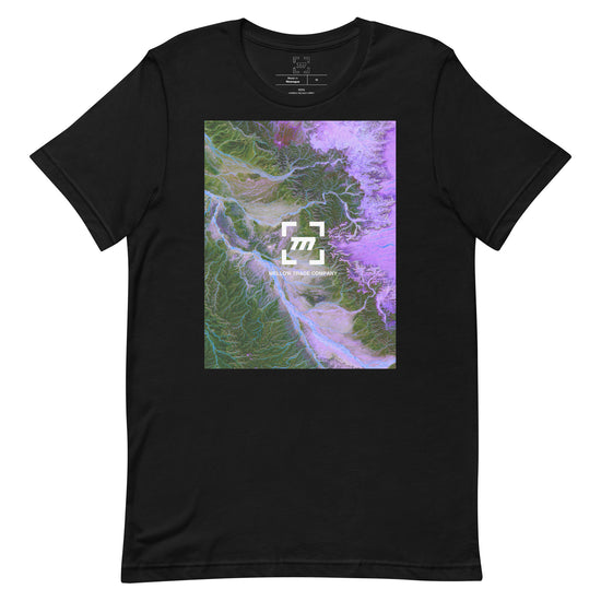 Geographical Veins Graphic T-Shirt