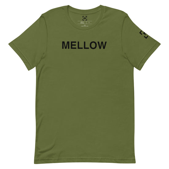 Black Mellow Font Graphic T-Shirt