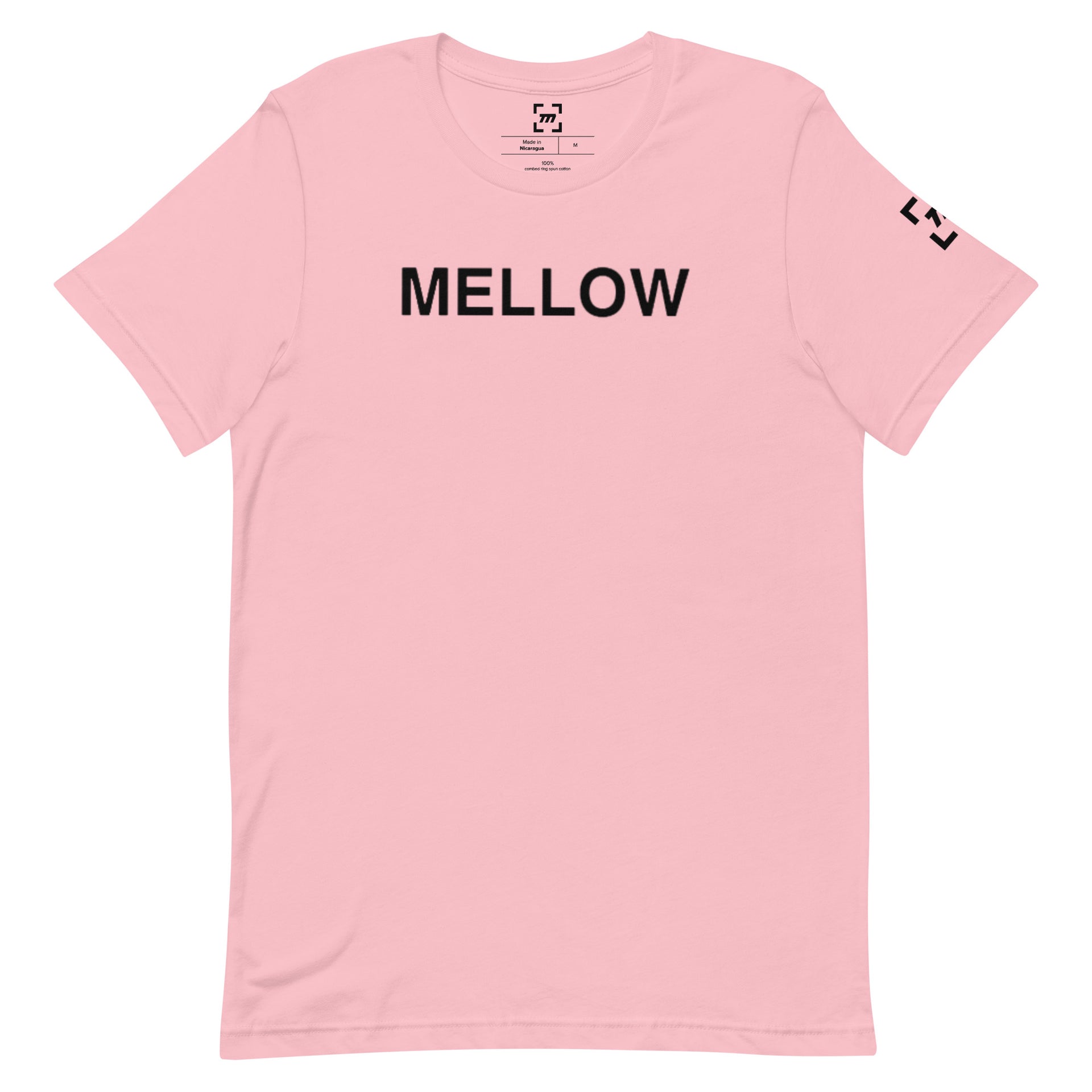 Black Mellow Font Graphic T-Shirt