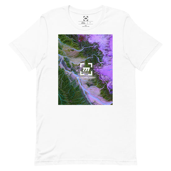 Geographical Veins Graphic T-Shirt